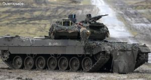 Tanques alemanes en Ucrania