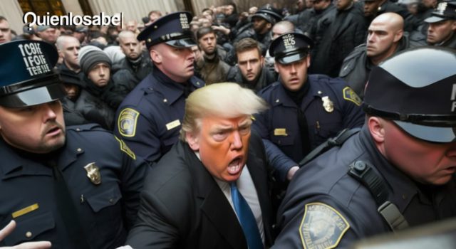 Posibles protestas por arresto de Trump por supuestos pagos ilegales. Posibles protestas por arresto de Trump