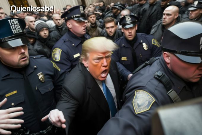 Posibles protestas por arresto de Trump