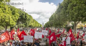 チュニジアでの抗議 2023