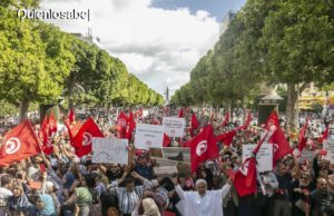 Protestas en Túnez 2023