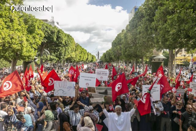Protestas en Túnez 2023