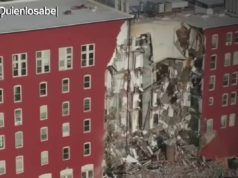 Derrumbe de edificio en Iowa