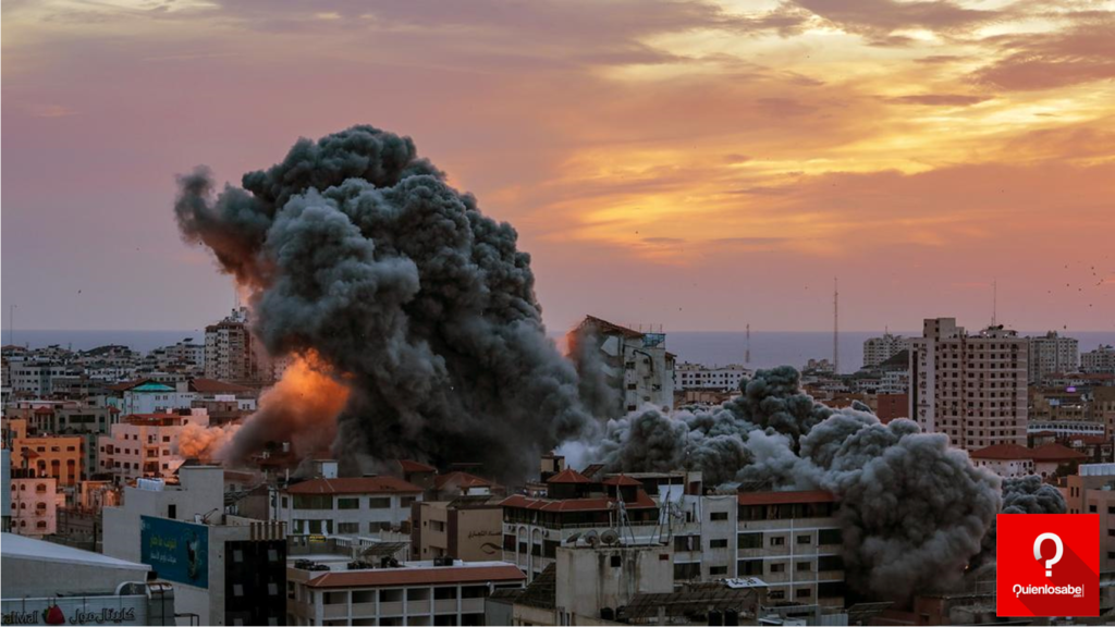 Siguen los Bombardeos entre Israel y Gaza .