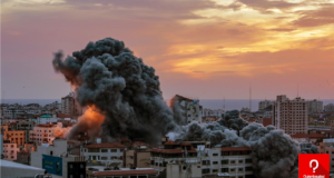 Siguen los Bombardeos entre Israel y Gaza .