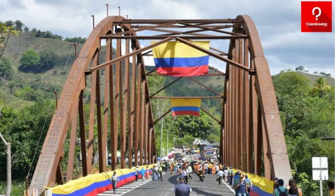 Habilitado el nuevo puente El Alambrado, el Ministerio de trasporte y el concesionario Autopista del Café.