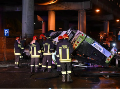 Bus Accidentado en Venecia, saldo de 21 victimas fatales.