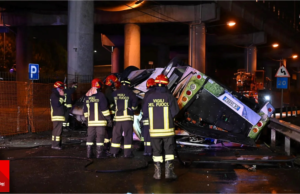 Bus Accidentado en Venecia, saldo de 21 victimas fatales.