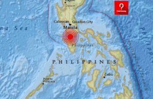 Sismo de 6.6 sacudió a Filipinas a las 6:30 am