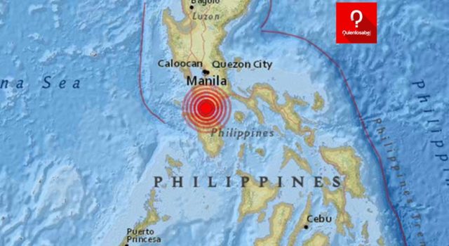 Sismo de 6.6 sacudió a Filipinas a las 6:30 am