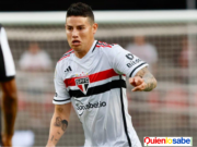 James Rodriguez llego al Sao Pablo de Brasil este 2023.