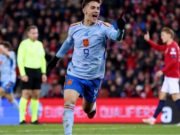 España en la Eurocopa. España ganó a Noruega con un gol de Gavi y se clasificó para la fase final de la Eurocopa de Alemania 2024,