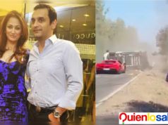 Impactante accidente en Cerdeña. Gayatry Joshi y Vikas Oberoi pareja del fatal Accident.