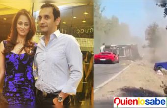 Impactante accidente en Cerdeña. Gayatry Joshi y Vikas Oberoi pareja del fatal Accident.