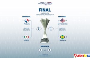 Definidas las llaves de la semifinal de la Liga de Las Naciones de la Concacaf.
