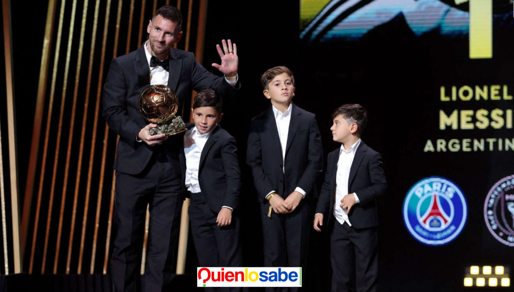 Leo Messi, se coronó este pasado lunes en París con su octavo Balón de Oro. El argentino volvió a ser elegido el mejor jugador del año