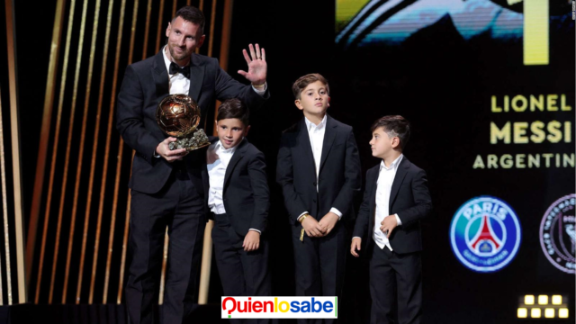 Leo Messi, se coronó este pasado lunes en París con su octavo Balón de Oro. El argentino volvió a ser elegido el mejor jugador del año