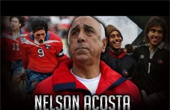 La leyenda del futbol chileno Nelson Acosta Técnico de la Selección Chilena.