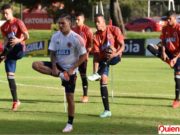Selección Colombia entrena de Forma normal con James Rodríguez apunto.