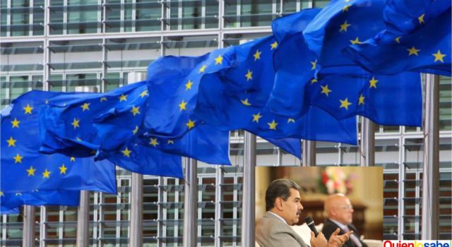 Nicolás Maduro y la Unión Europea. El Consejo de la Unión Europea (UE) extendió “excepcionalmente” sus sanciones por la crisis en Venezuela seis meses en vez de un año.