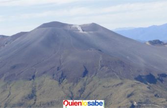 El volcán Puracé, el cual pertenece a la cadena volcánica de los Coconucos, se haya en alerta Volcánica