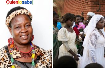 Theresa Kachindamoto mujer que abolió el matrimonio de niñas .