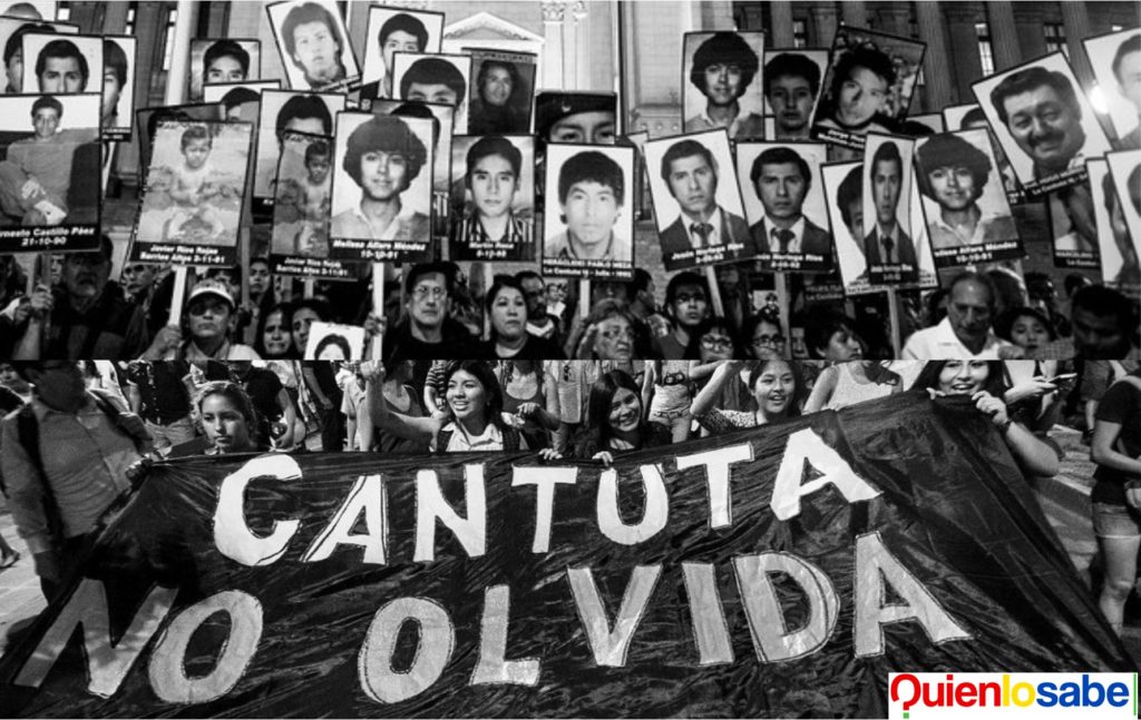 Familiares de los hechos ocurridos en la Cantuta no olvidan.