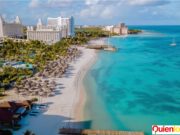 Aruba forma parte de un conjunto de islas vecinas como Curazao y Sint Maarten.