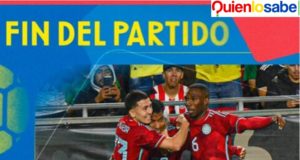 Selección Colombia remonta un partido contra México en los Estados Unidos.