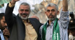 Lideres de Hamás visitan el Cairo en busca de una nueva tregua.