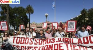 Protestas en Argentina por la Reforma económica del presidente Javier Milei.