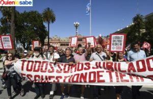 Protestas en Argentina por la Reforma económica del presidente Javier Milei.