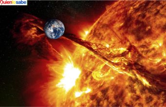Sol emitió la mayor tormenta Geomagnética. Sol emitió la Llamarada solar mas grande desde 2917.