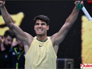 Carlos Alcaraz iguala su mejor resultado en el Open de Australia. Carlo Alcaraz y su triunfo en el Open de Australia.