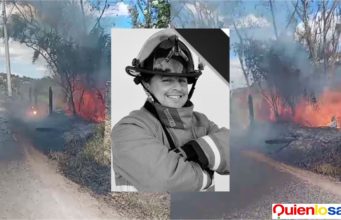 Luto en Cundinamarca por la perdida del Bombero Jhon Diaz.