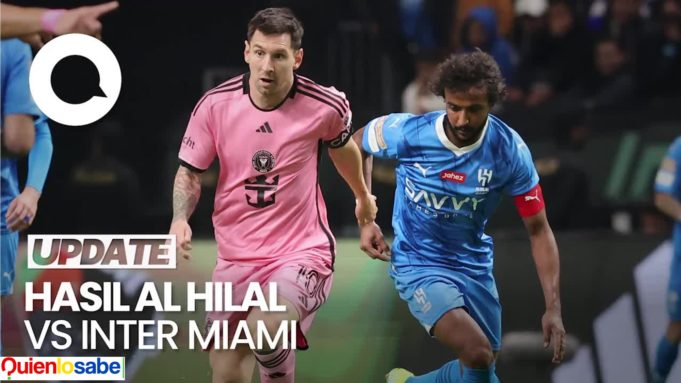 El Al-Hilal sorprende al Inter de Miami y lo derrota 4 a 2 en amistoso internacional.