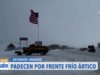 Temperaturas bajo cero en los Estados unidos.