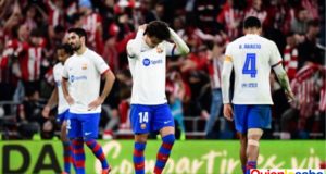 Barcelona eliminado de la Copa del Rey por el Bilbao.