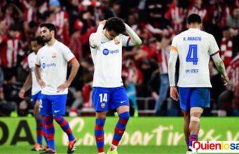 Barcelona eliminado de la Copa del Rey por el Bilbao.