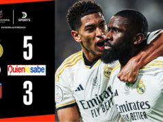 Tremendo juego entre Real Madrid y Atlético de Madrid en la supercopa de España.