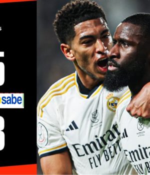 Tremendo juego entre Real Madrid y Atlético de Madrid en la supercopa de España.