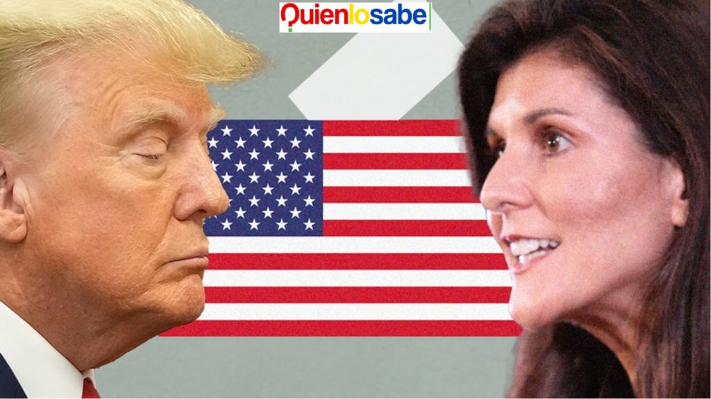 Nikki Haley es la única contrincante para la presidencia por parte de los republicanos.