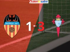 Celta le amarga la noche al Valencia en la Copa del Rey.
