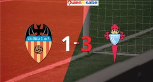 Celta le amarga la noche al Valencia en la Copa del Rey.