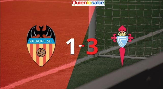 Benitez amarga la noche en Mestalla y mete al Celta en la siguiente ronda de la Copa del Rey. Celta le amarga la noche al Valencia en la Copa del Rey.
