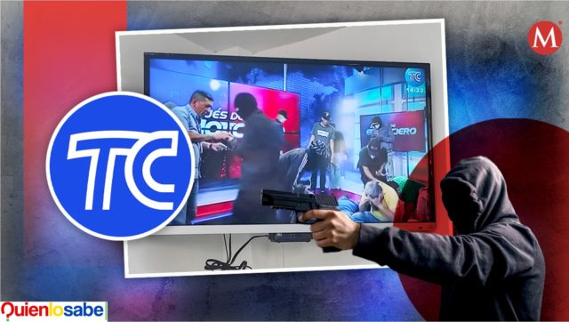 Momentos de terror vivieron periodista del canal TC Televisión de Ecuador.