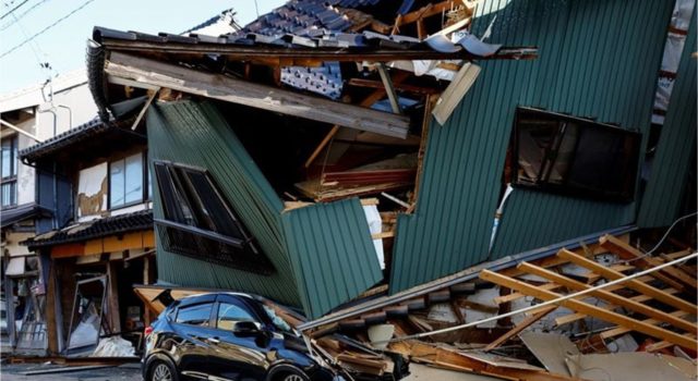 Sismo en Japón 7.5 grados de magnitud. Sismo sacudió a Japón en el inicio del 2024.