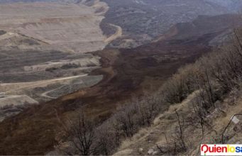 Temen por desastre ecológico por deslizamiento en mina de oro en Turquía.