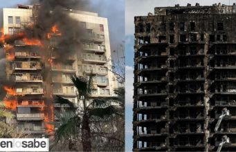 Incendio en Valencia deja hasta ahora 10 personas muertas.