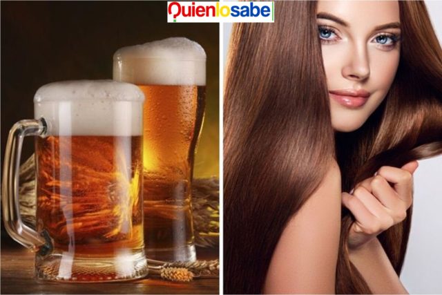 La Cerveza una experiencia natural para el cabello.